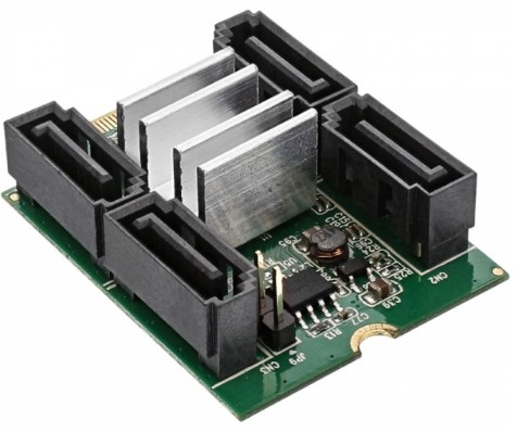 InLine 66910 interface cards/adapter Internal SATA – image 2