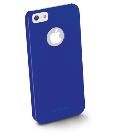 Cellularline MATTCIPHONE5B mobile phone case Cover Blue