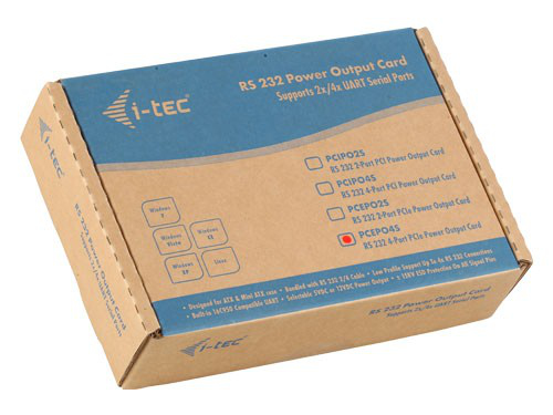 i-tec PCEPO4S interface cards/adapter Internal Serial – image 3