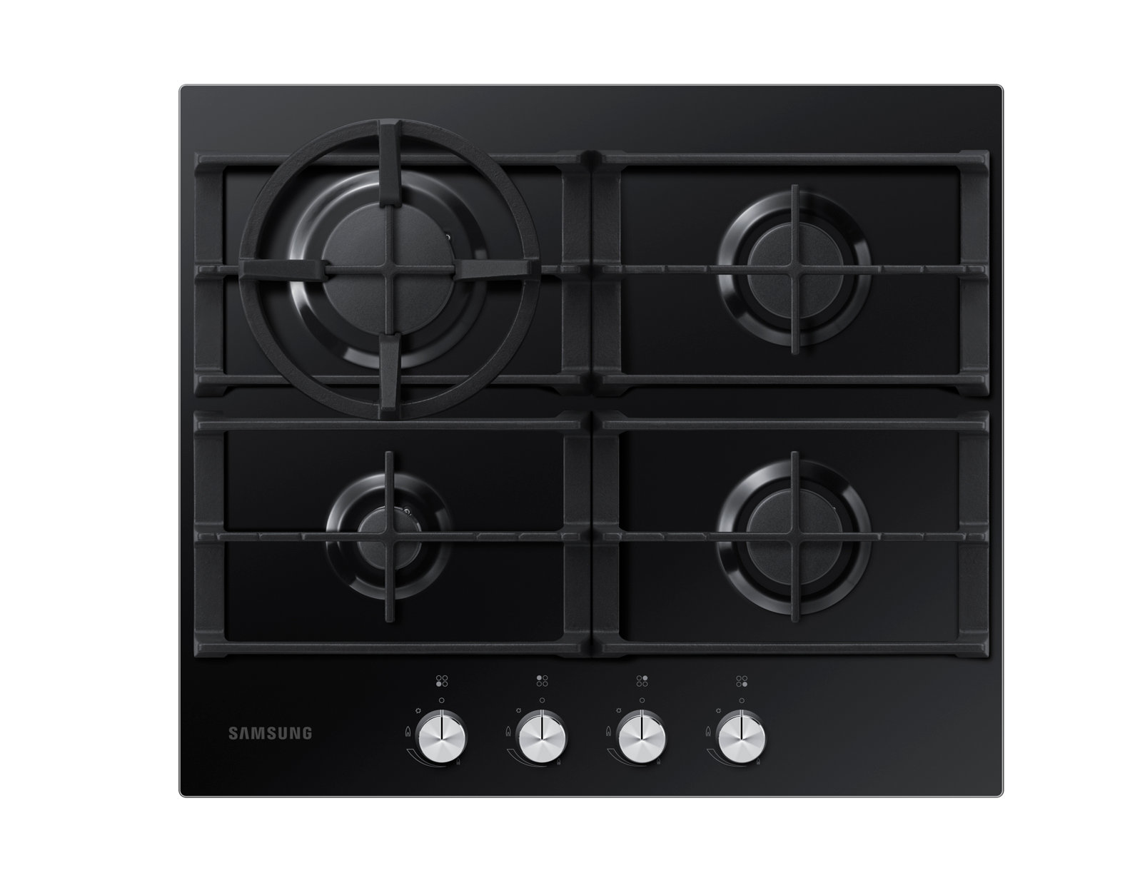 Samsung NA64H3010AK/TR hob Black Built-in Gas 4 zone(s) – image 2