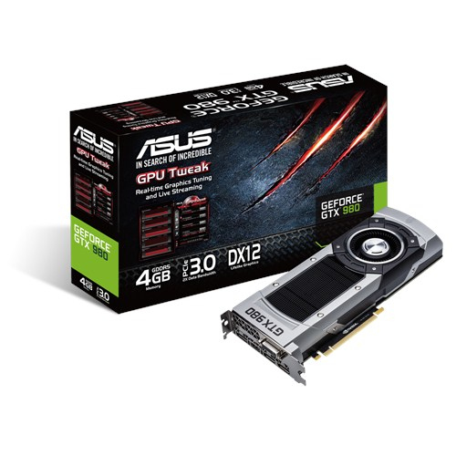 ASUS GTX980-4GD5 graphics card NVIDIA GeForce GTX 980