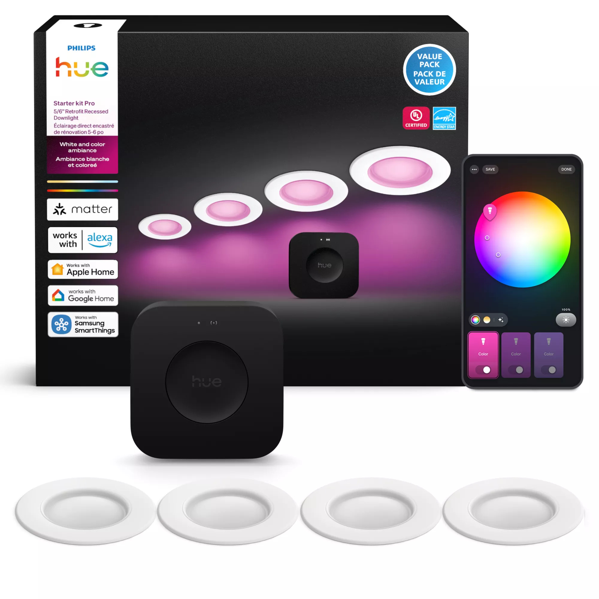 Philips by Signify Philips 046677591922 smart lighting Bluetooth/Zigbee – image 2