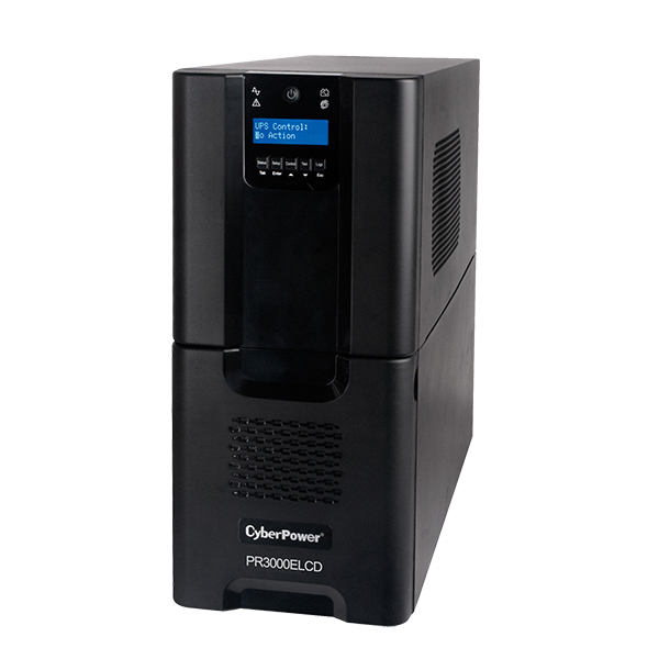 CyberPower PR3000ELCD uninterruptible power supply (UPS) 3 kVA