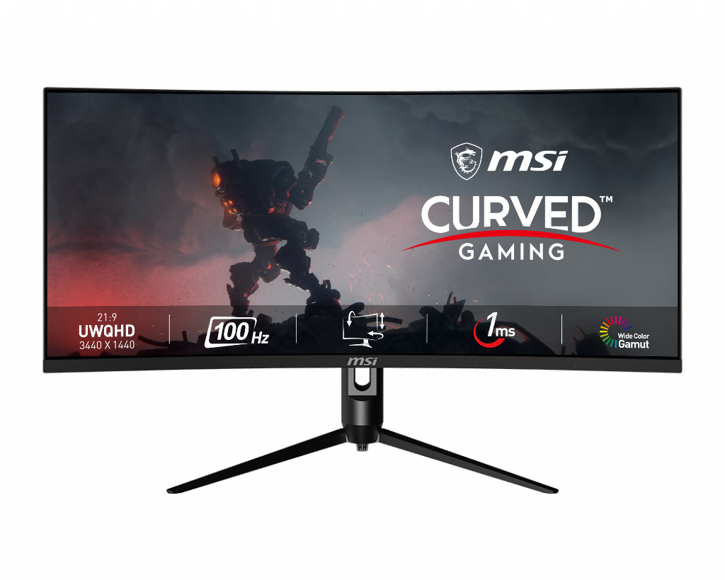 MSI MAG342CQPV computer monitor – image 1