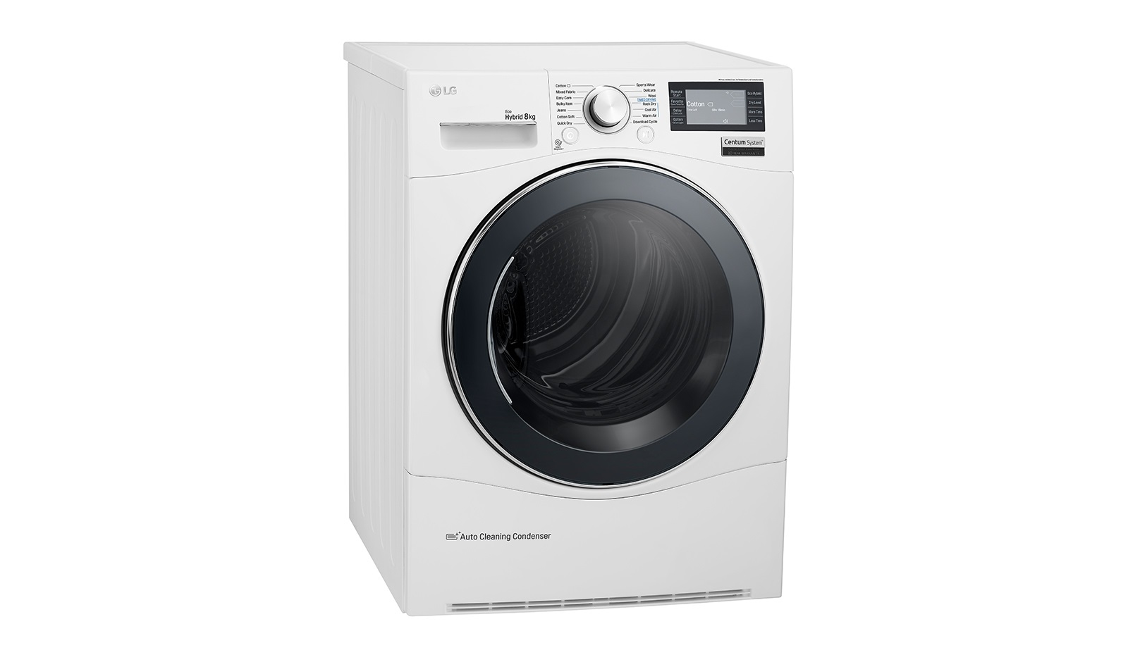 LG RC8084AV3W tumble dryer Freestanding Front-load – image 4