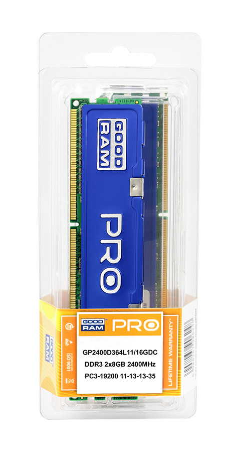 Goodram PRO 2x8GB DDR3 – image 1