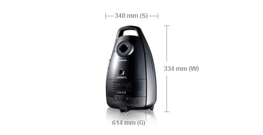 Samsung SC7980 4 L Cylinder vacuum Dry 2000 W Dust bag – image 5