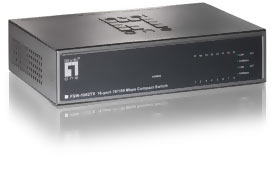 LevelOne 16-port 10/100 Mbps Compact Switch