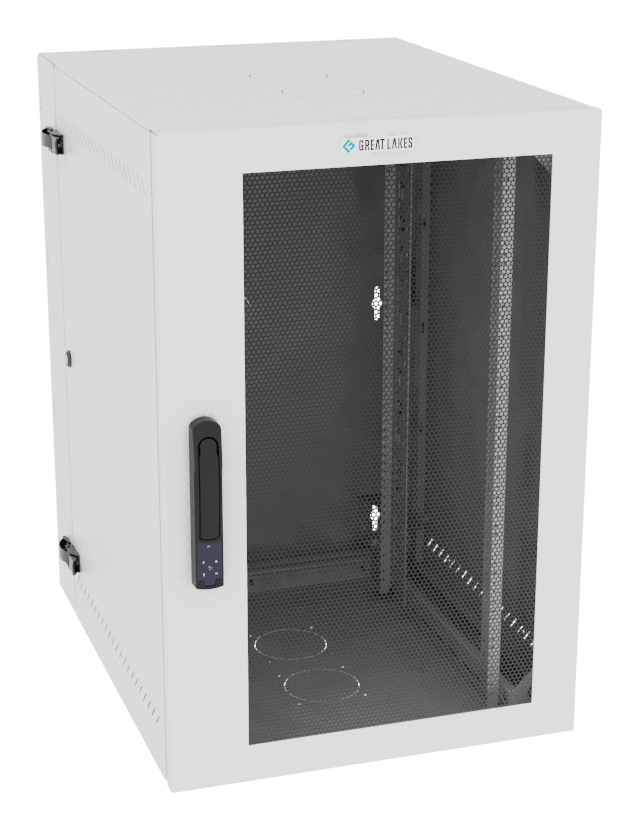 Vertiv VR Rack GL36WMCMM-W-SE-00-00 rack cabinet 19U Wall mounted rack White – image 1