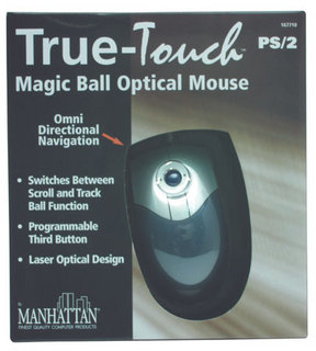 Manhattan 167710 mouse Office Ambidextrous PS/2 Optical 400 DPI – image 2