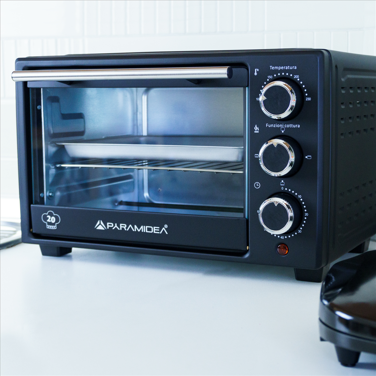 Pyramidea FO2006 oven 20 L 1280 W Black – image 7