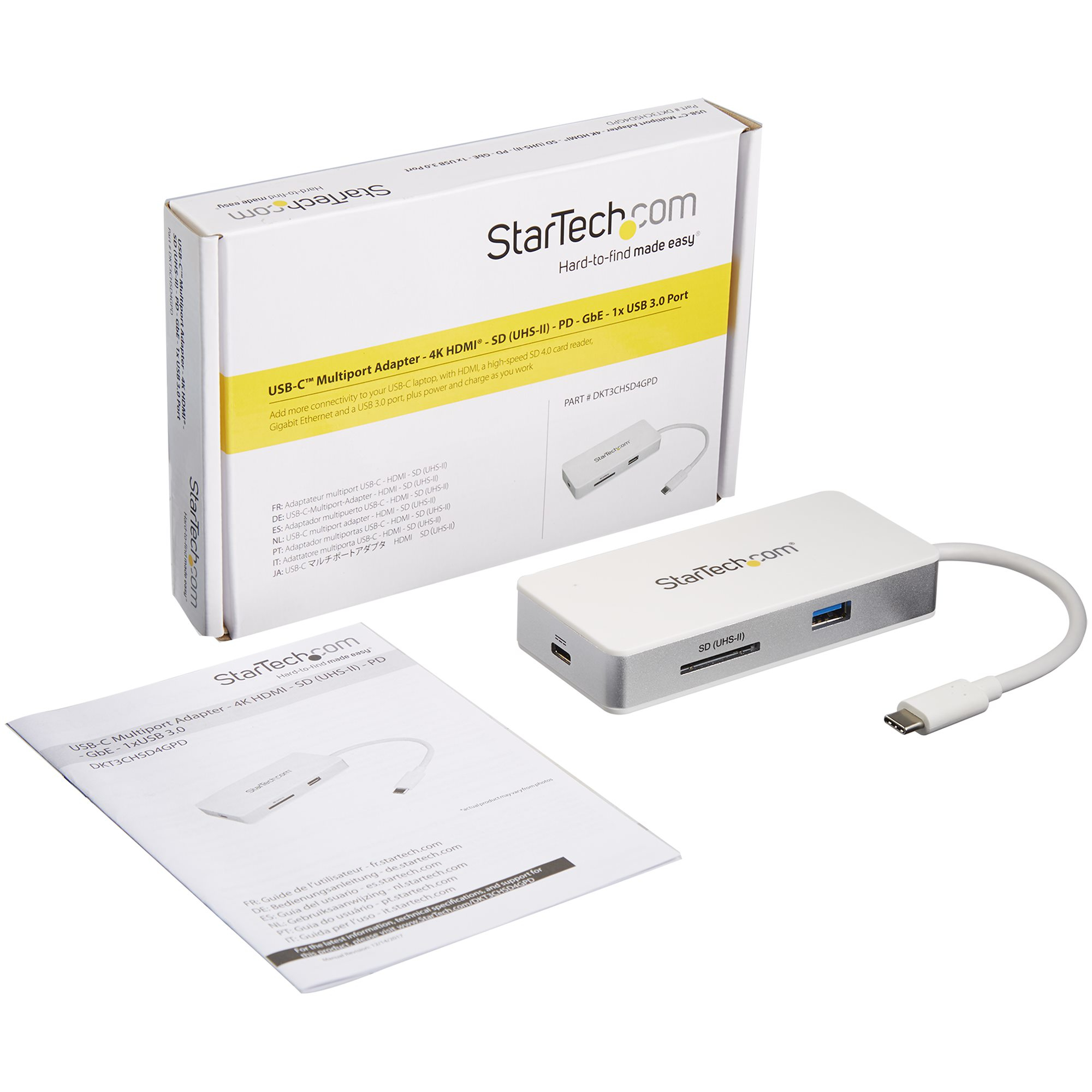 StarTech.com USB-C Multiport Adapter - SD (UHS-II) Card Reader – image 8