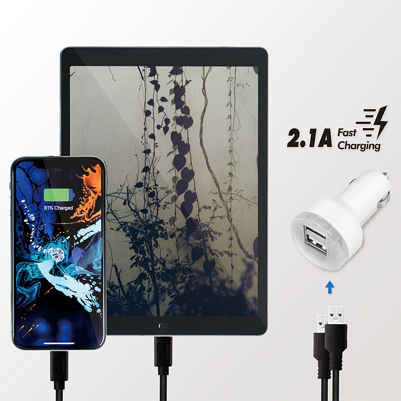 LogiLink PA0227 mobile device charger Power bank, Smartphone, Tablet White Cigar lighter Fast charging Auto – image 7