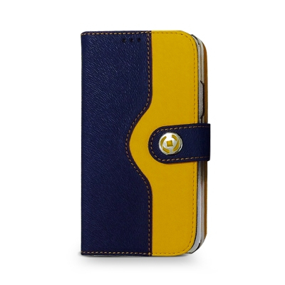 Celly ONDAIPH6BL mobile phone case Folio Blue, Yellow