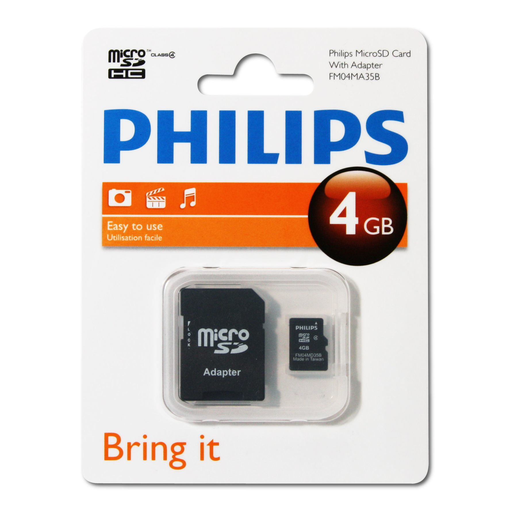 Philips Micro SD cards FM04MA35B/10