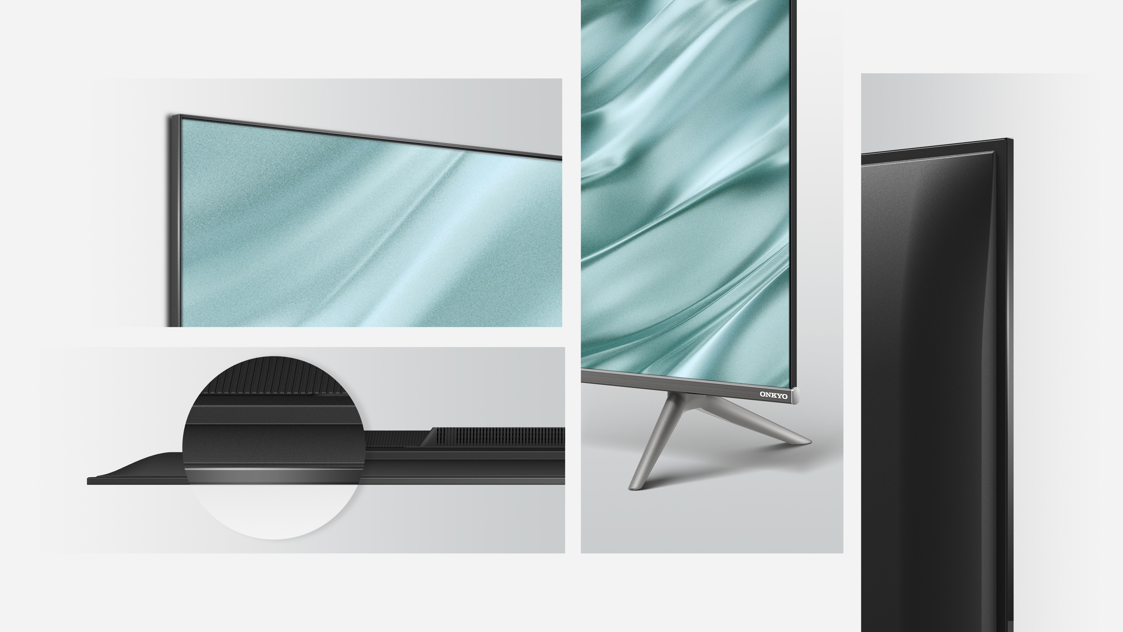 TV QLED Tcl 55C631 139 cm 4K UHD Argent Reconditionné — photo 4
