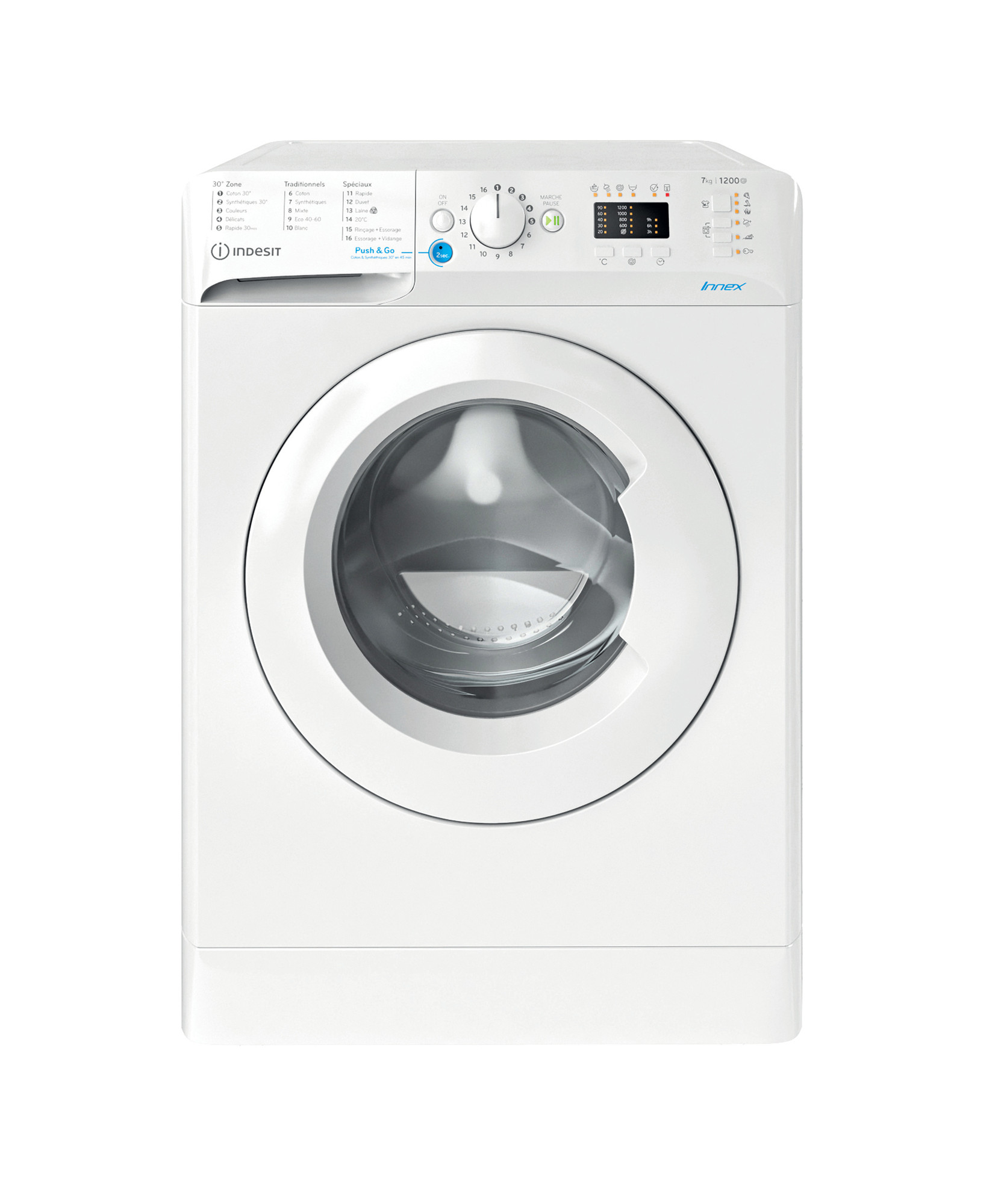 Indesit BWA71252WFR N — vue 1 sur 3