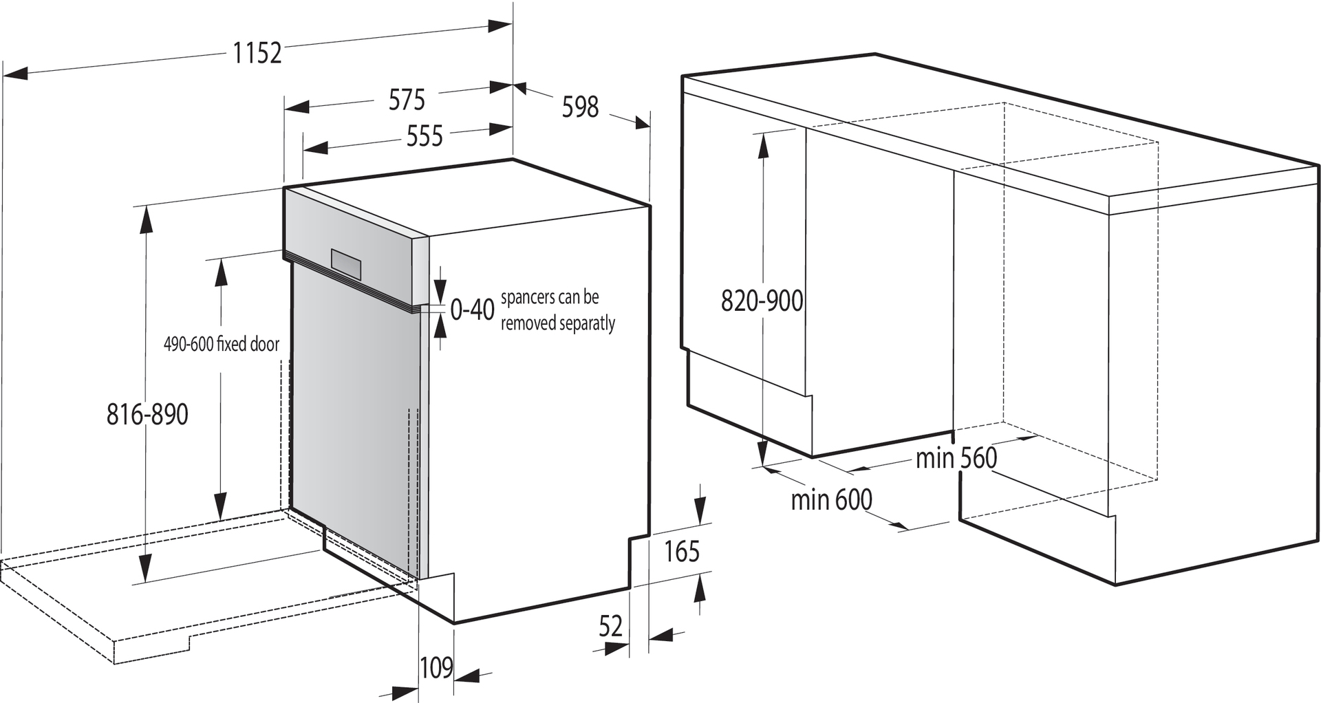 Gorenje GI673C60X — vue 1 sur 2