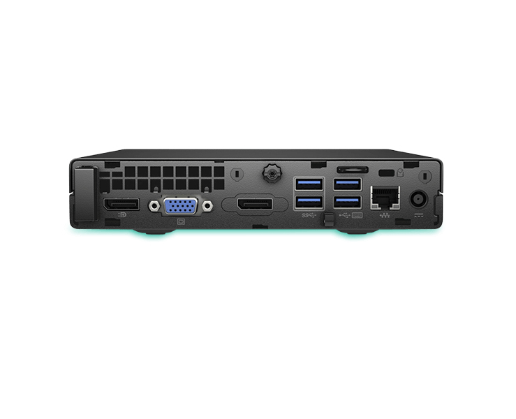 Flex IT HP EliteDesk 800 G2 MINI (Refurbished) Intel® Core™ i5 i5-6500T 8 GB DDR4-SDRAM 256 GB SSD Windows 10 Pro Desktop PC Black image 2