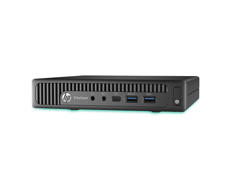 Flex IT HP EliteDesk 800 G2 MINI (Refurbished) Intel® Core™ i5 i5-6500T 8 GB DDR4-SDRAM 256 GB SSD Windows 10 Pro Desktop PC Black image 4
