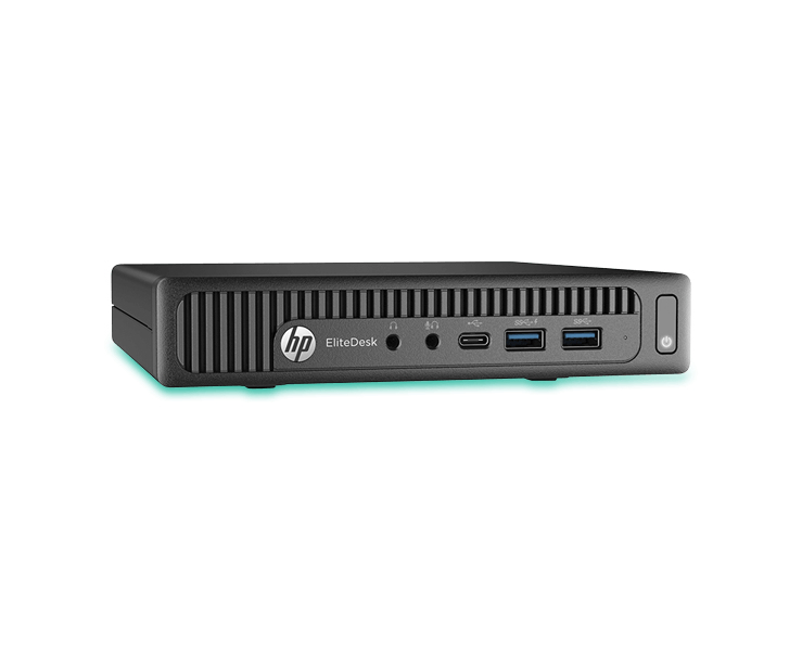 Flex IT HP EliteDesk 800 G2 MINI (Refurbished) Intel® Core™ i5 i5-6500T 8 GB DDR4-SDRAM 256 GB SSD Windows 10 Pro Desktop PC Black image 3