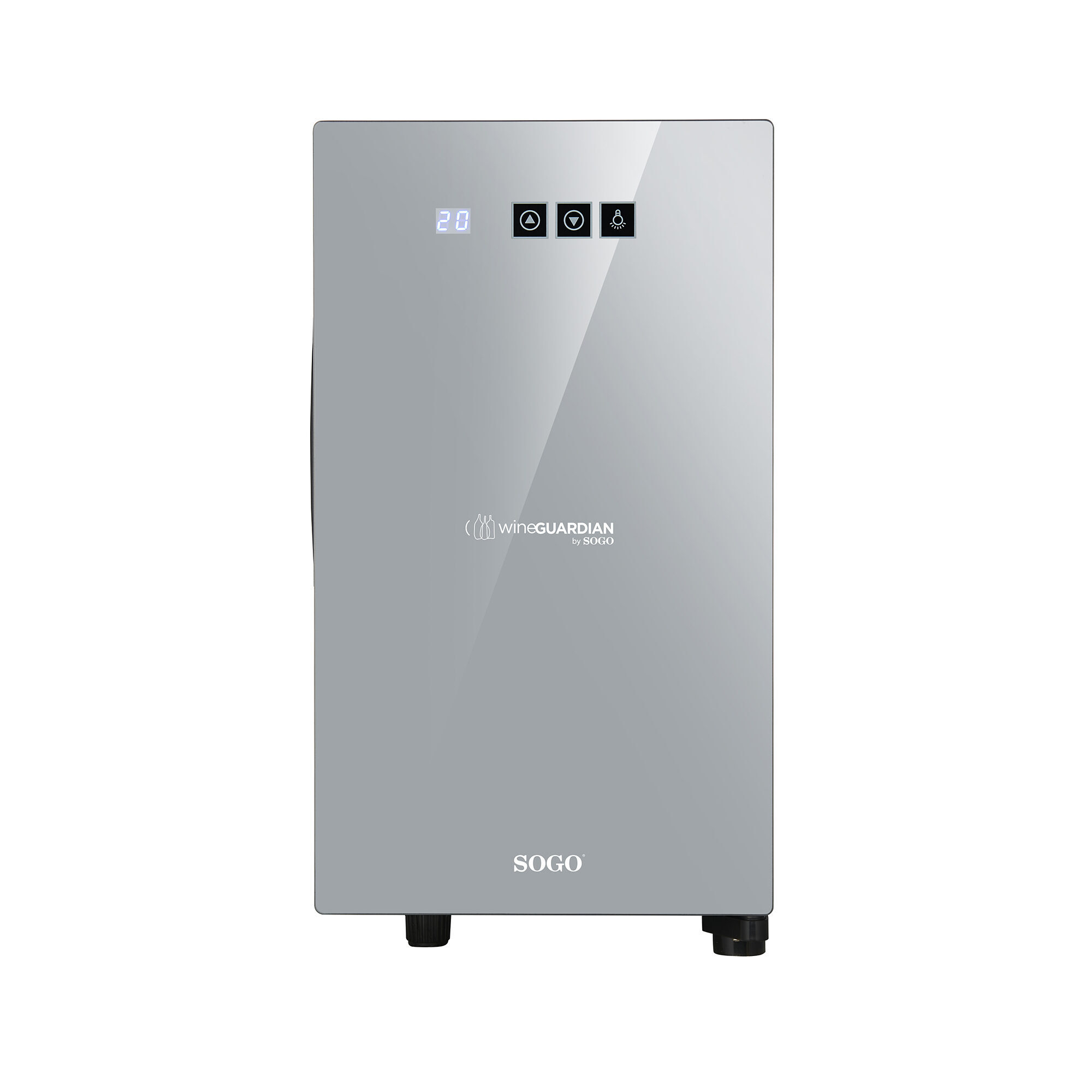 Sogo NEV-SS-21900 wine cooler Compressor wine cooler Freestanding Stainless steel 8 bottle(s) – image 7