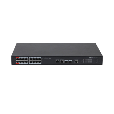 Dahua Technology PoE PFS4218-16ET-240 Non gestito Gigabit Ethernet (10/100/1000) Supporto Power over Ethernet (PoE)