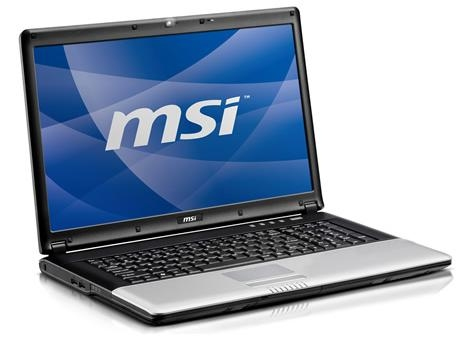 MSI Megabook CR700-0W2BE laptop Intel® Celeron® M T3000 – image 3