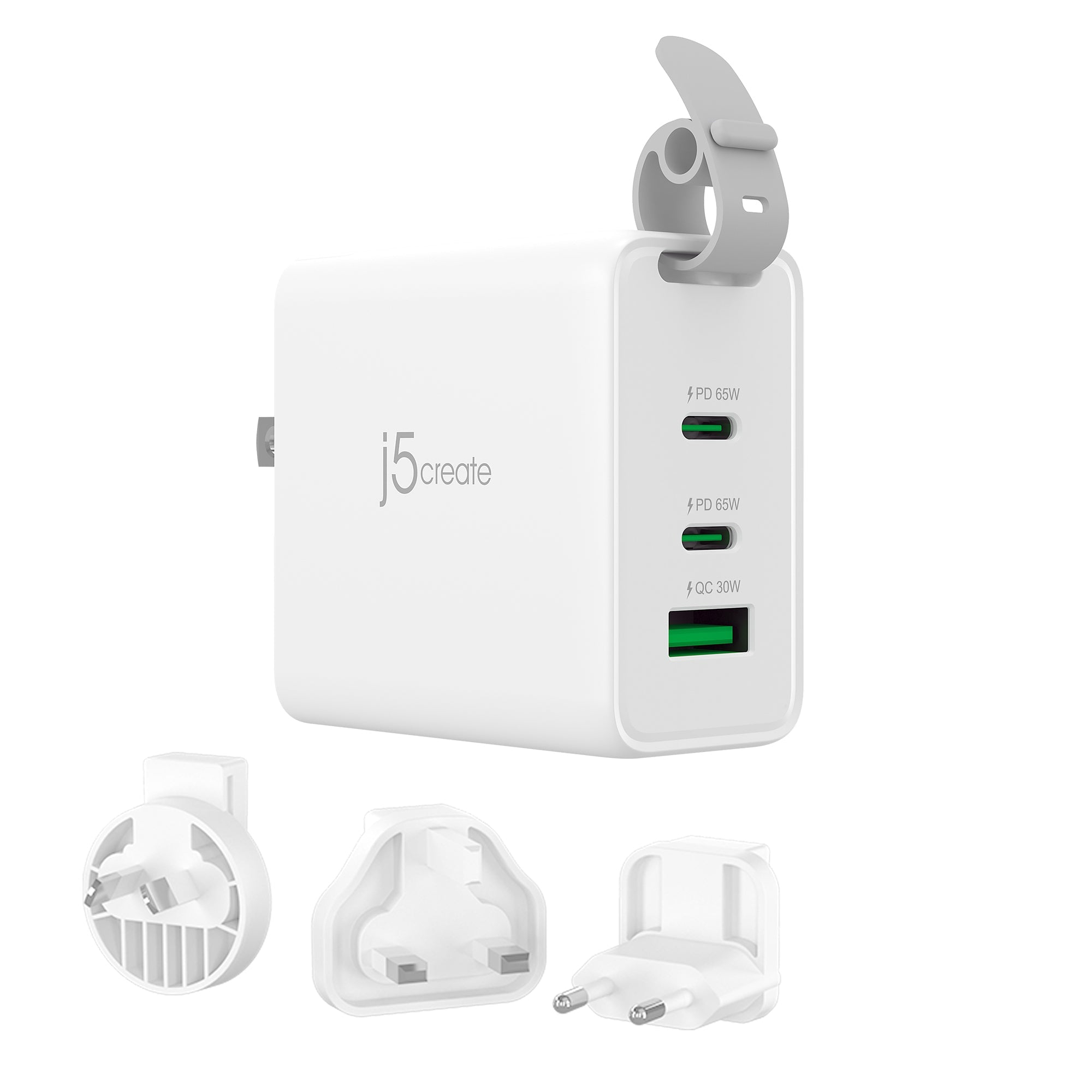 j5create JUP3565V mobile device charger Universal White AC Indoor – image 2