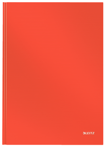 Leitz Solid A4 quaderno per scrivere 80 fogli Rosso