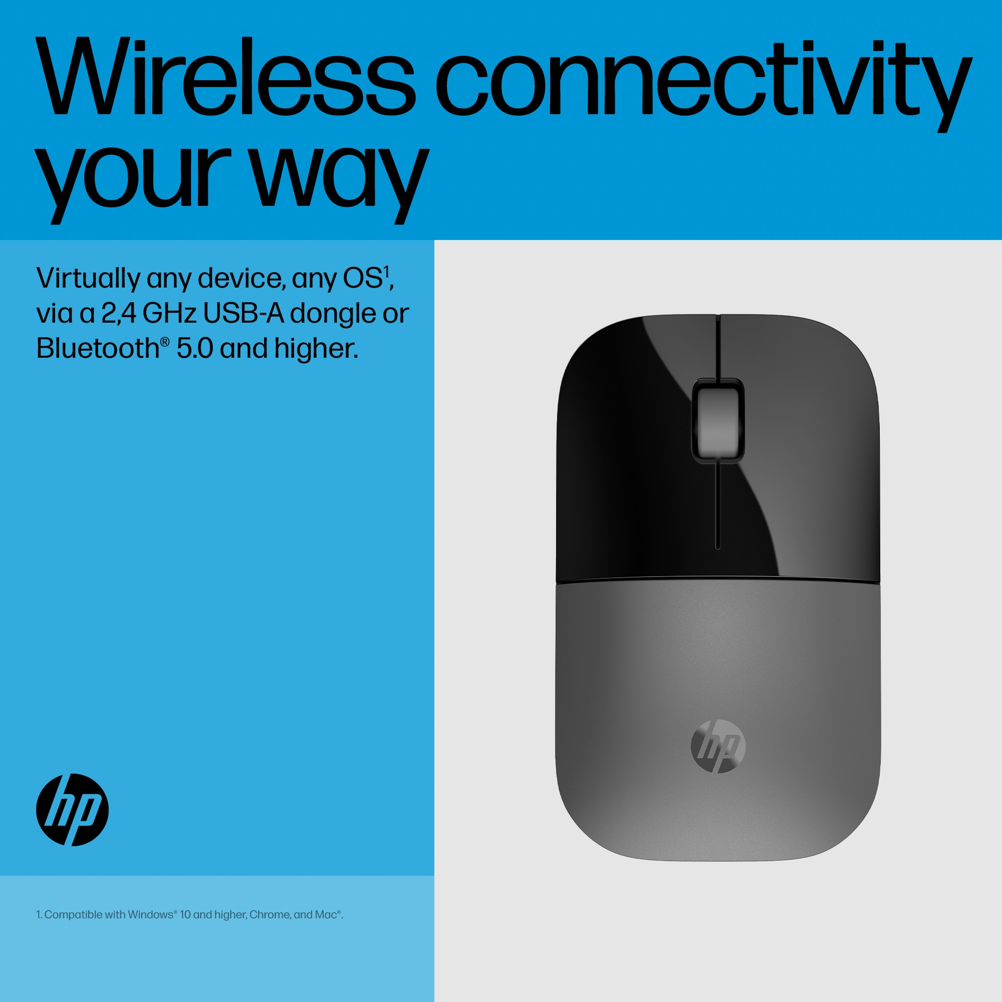 HP Z3700 Dual Silver Mouse – image 8