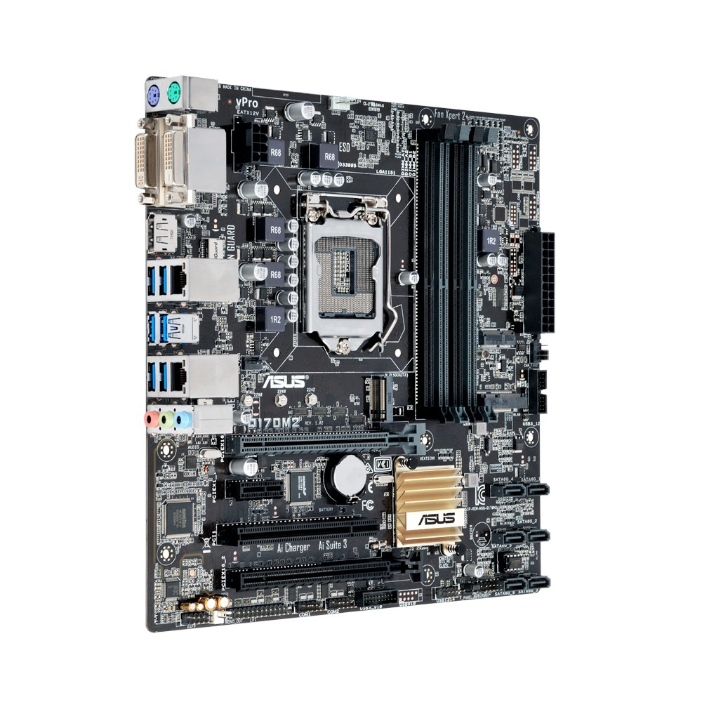 ASUS Q170M2/CDM/SI R2.0 motherboard Intel® Q170 LGA 1151 (Socket H4) micro ATX image 1