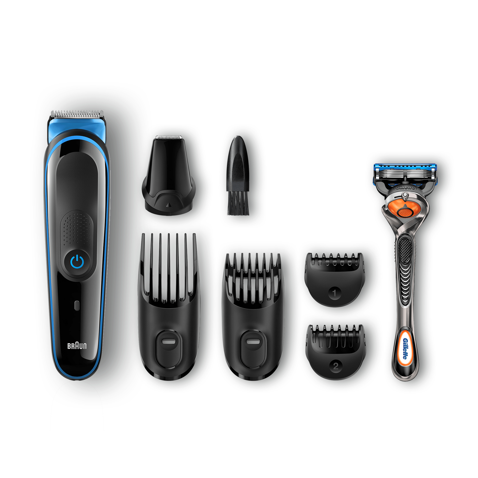 Braun Multigroomer 81644031 men's shaver Foil shaver Trimmer Black, Blue – image 5