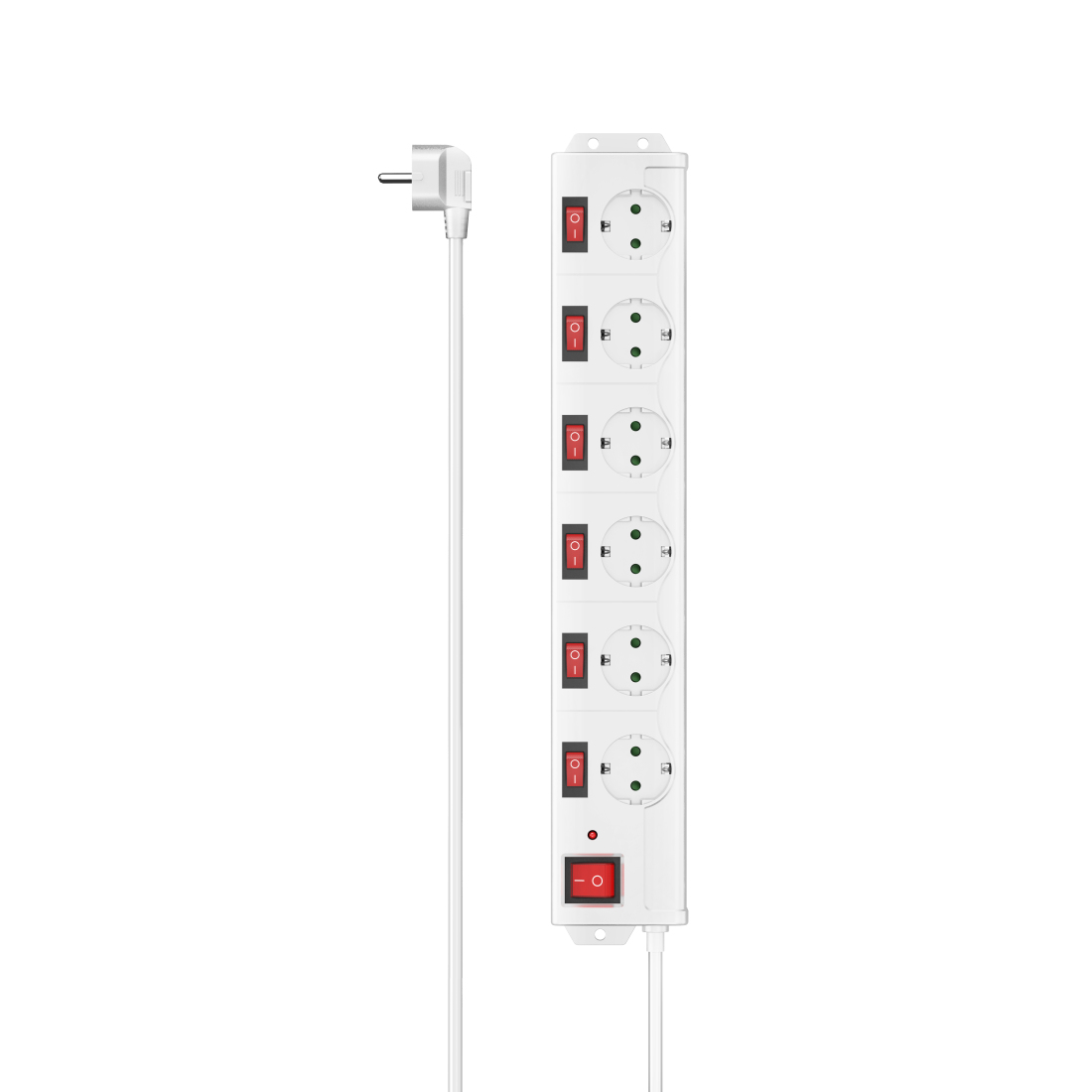 Hama 00223159 Intelligente Steckerleiste 6 AC-Ausgänge 1,4 m 3680 W