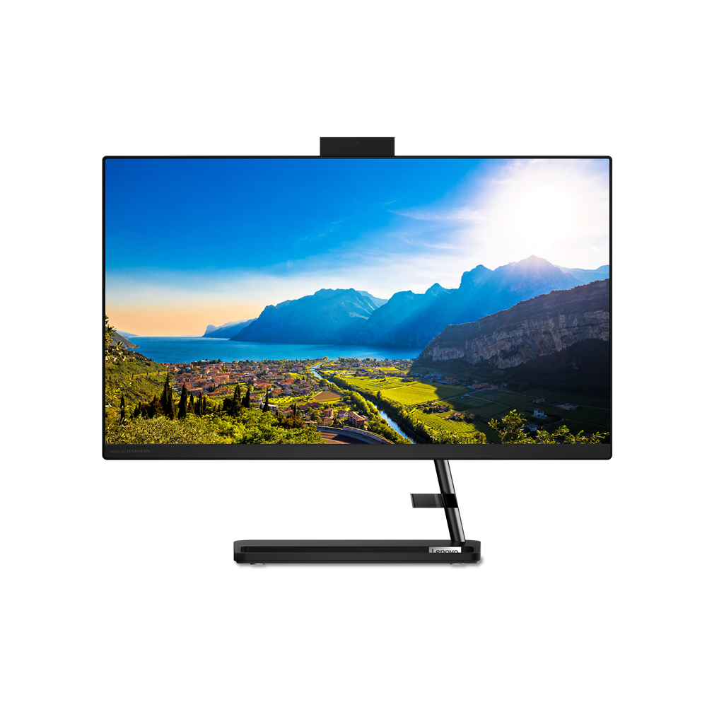 Lenovo ideacentre 3 amd ryzen™ 3 60,5 cm (23.8") 1920 x 1080 pixeles 8 gb ddr4-sdram 1000 gb unidad de disco duro pc todo en uno windows 11 home wi-fi 6 (802.11ax) negro