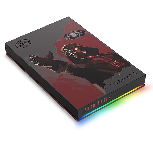 Seagate Game Drive Darth Vader™ Special Edition FireCuda external hard drive 2 TB 3.2 Gen 1 (3.1 Gen 1) Black, Red image 3