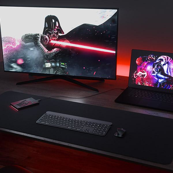 Seagate Game Drive Darth Vader™ Special Edition FireCuda external hard drive 2 TB 3.2 Gen 1 (3.1 Gen 1) Black, Red image 5