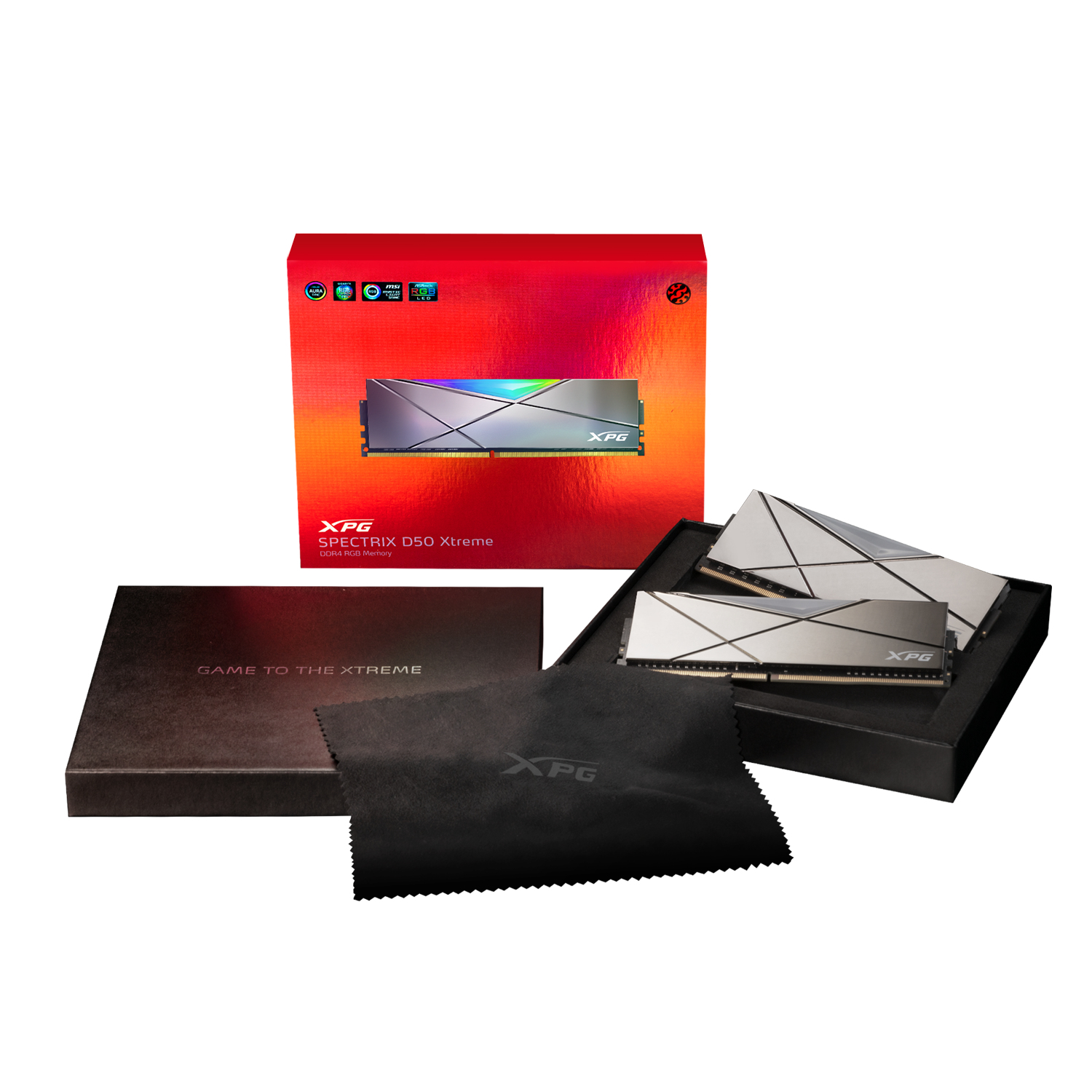 Memoria RAM ADATA XPG SPECTRIX D50 - DDR4 - 16GB (2x8GB) - 4800MHz - UDIMM - para PC - AX4U48008G19K-DGM50X Memoria RAM ADATA XPG SPECTRIX D50 - DDR4 - 16GB (2x8GB) - 4800MHz - UDIMM - para PC - AX4U48008G19K-DGM50X