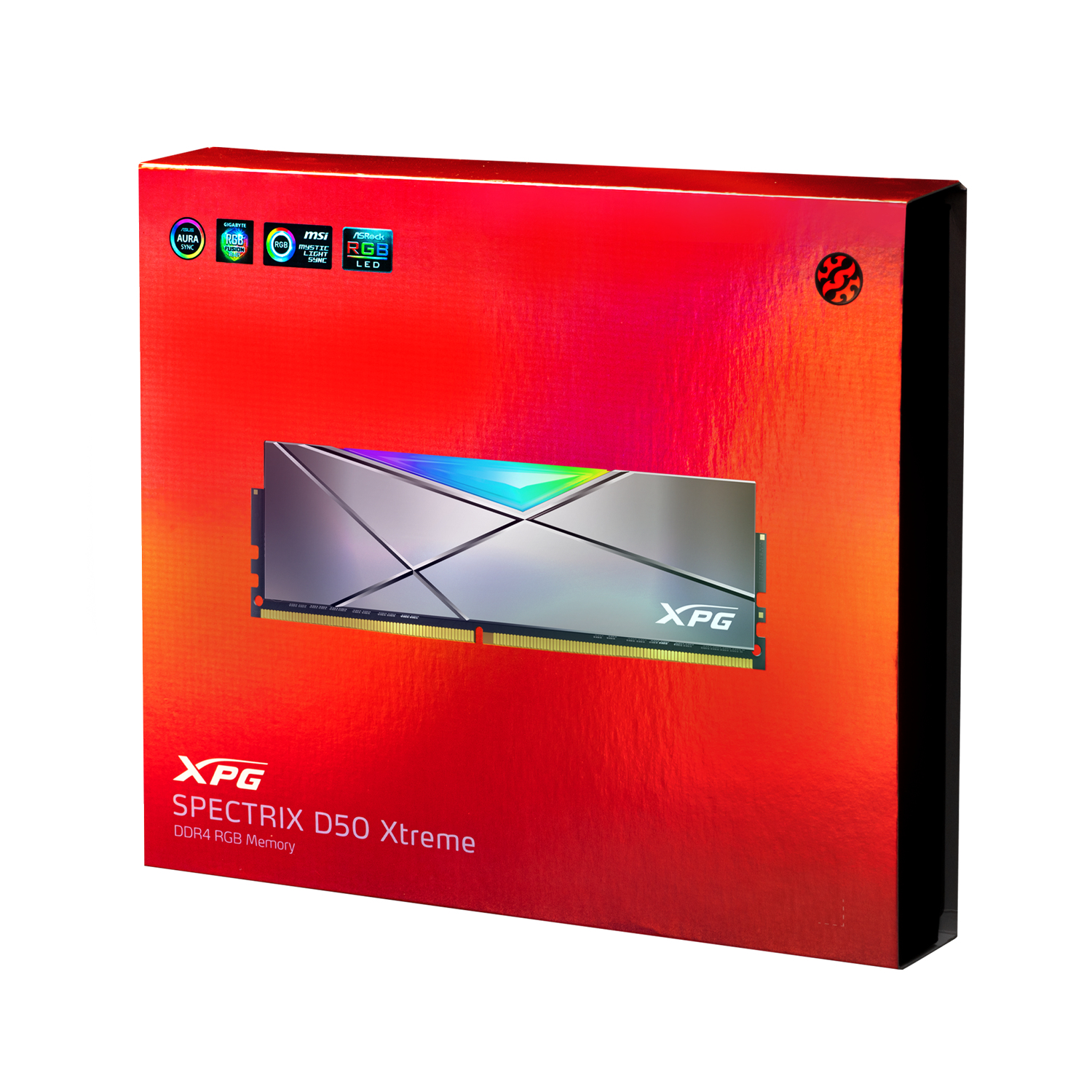 Memoria RAM ADATA XPG SPECTRIX D50 - DDR4 - 16GB (2x8GB) - 4800MHz - UDIMM - para PC - AX4U48008G19K-DGM50X Memoria RAM ADATA XPG SPECTRIX D50 - DDR4 - 16GB (2x8GB) - 4800MHz - UDIMM - para PC - AX4U48008G19K-DGM50X
