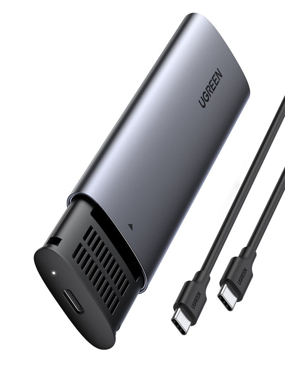 Ugreen 10902 contenitore di unitÃ  di archiviazione Box esterno SSD Grigio M.2