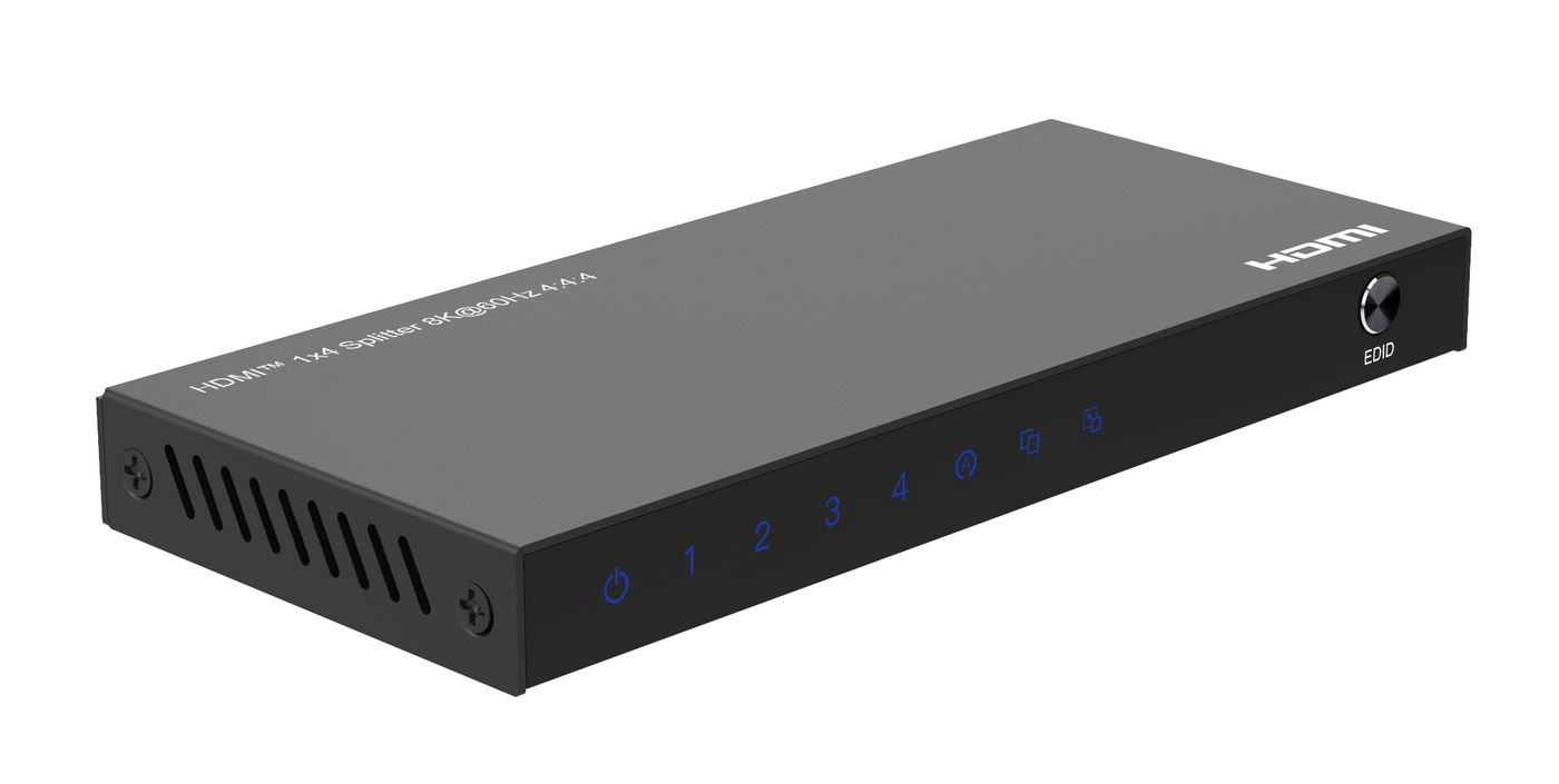 Microconnect MC-HDMISPLITTER0104-8K video splitter HDMI – image 1