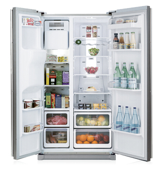 Samsung RS-H5TEPN side-by-side refrigerator Freestanding Stainless steel – image 2