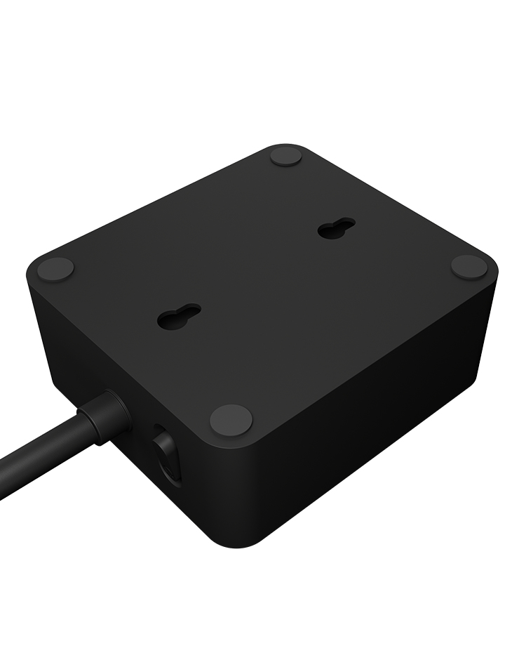 Resim ICY BOX IB-MPS2220B-CH 2'li Priz ve 3 USB'li Güç Kaseti