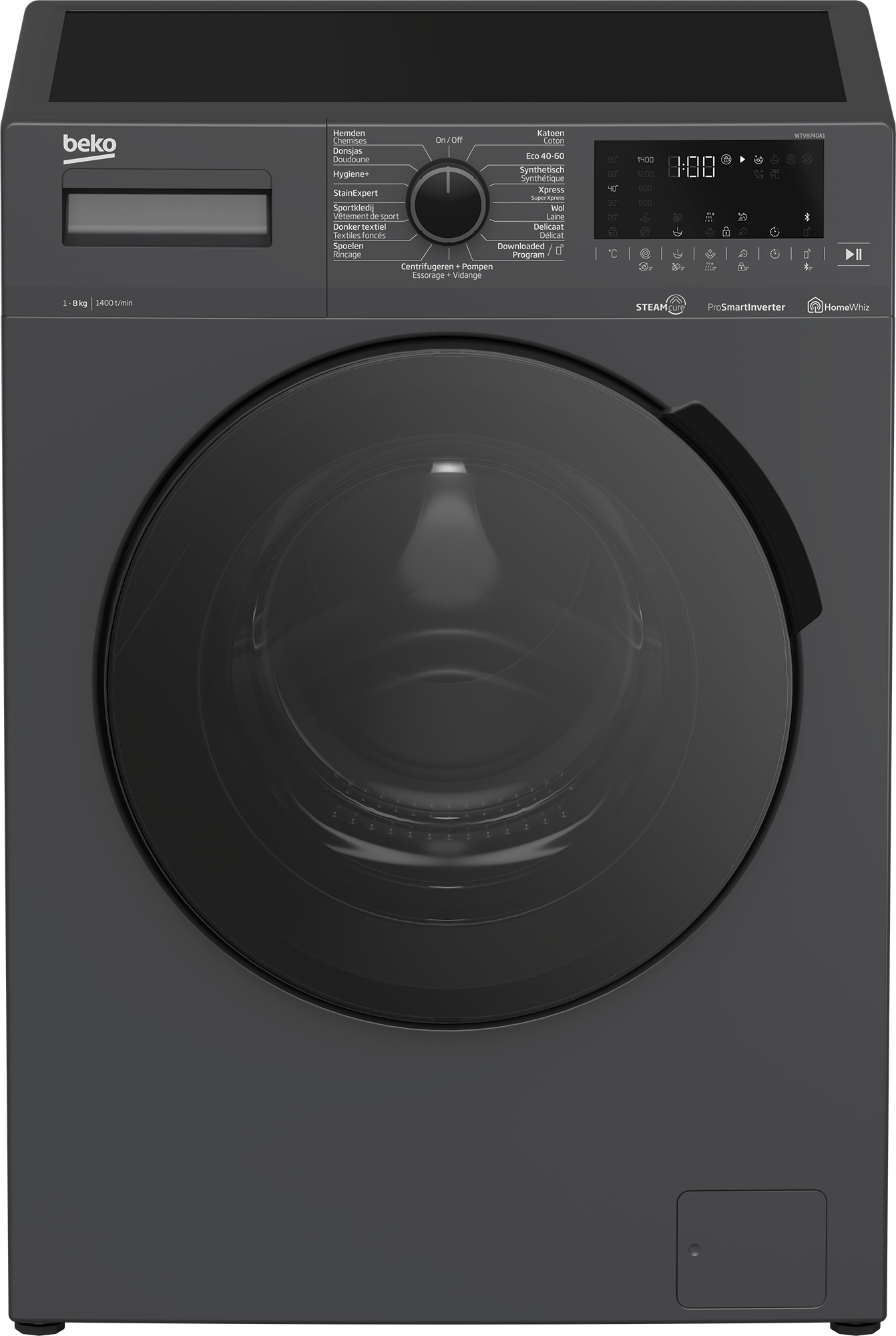 Beko WTV8740A1 — vue 1 sur 5