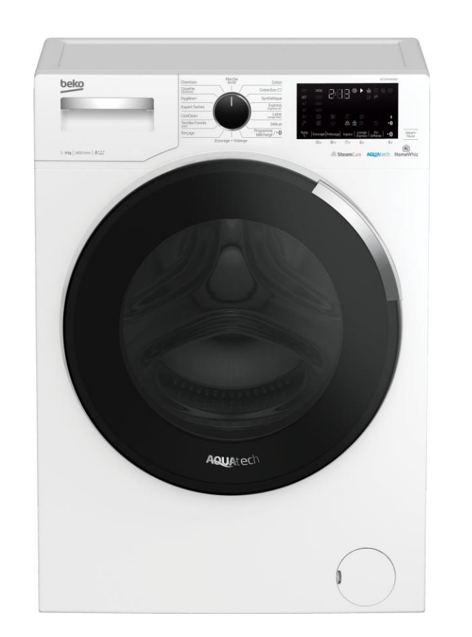 Beko WTV9744XWAQ — vue 1 sur 3