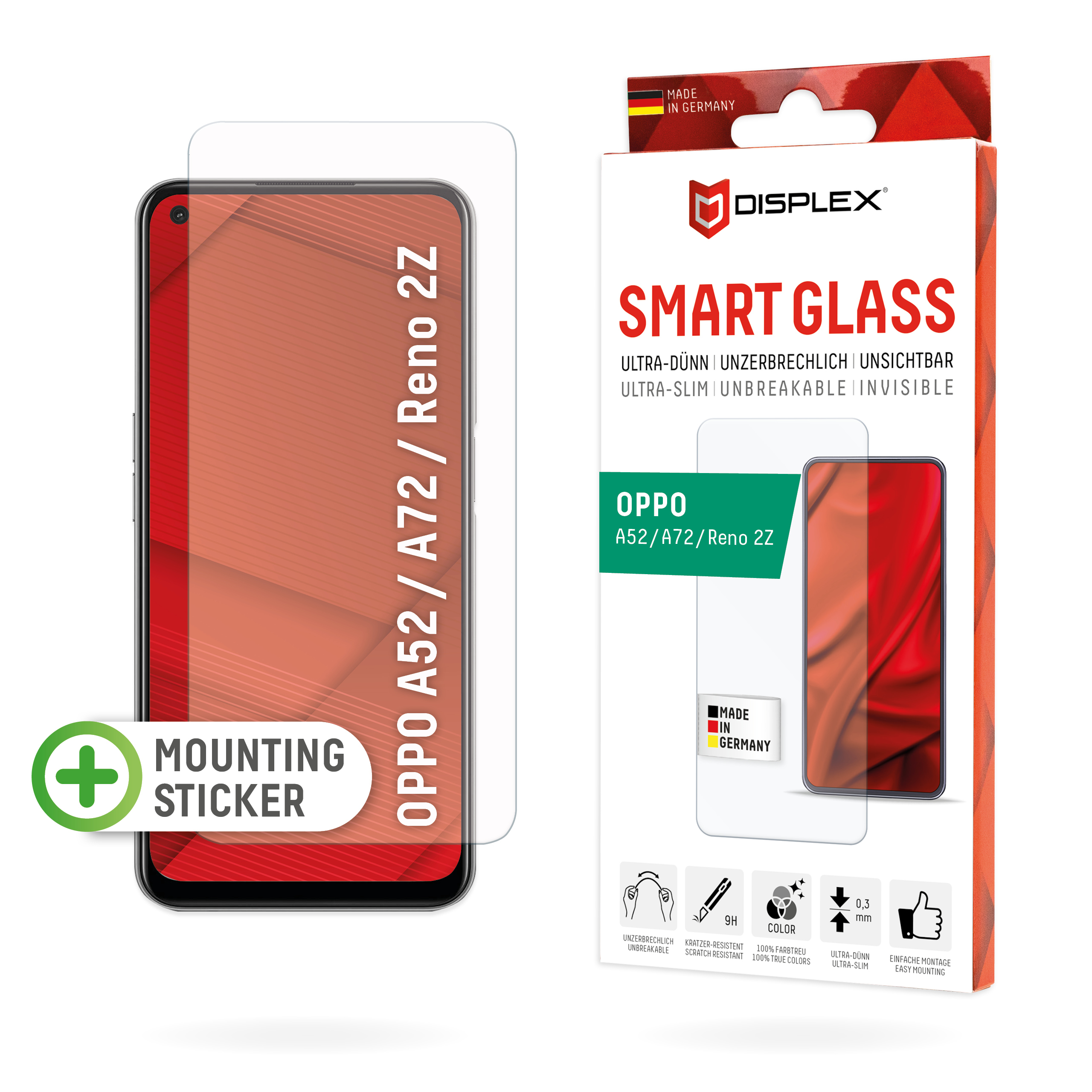 DISPLEX SMART GLASS OPPO A52/A72/RENO 2Z