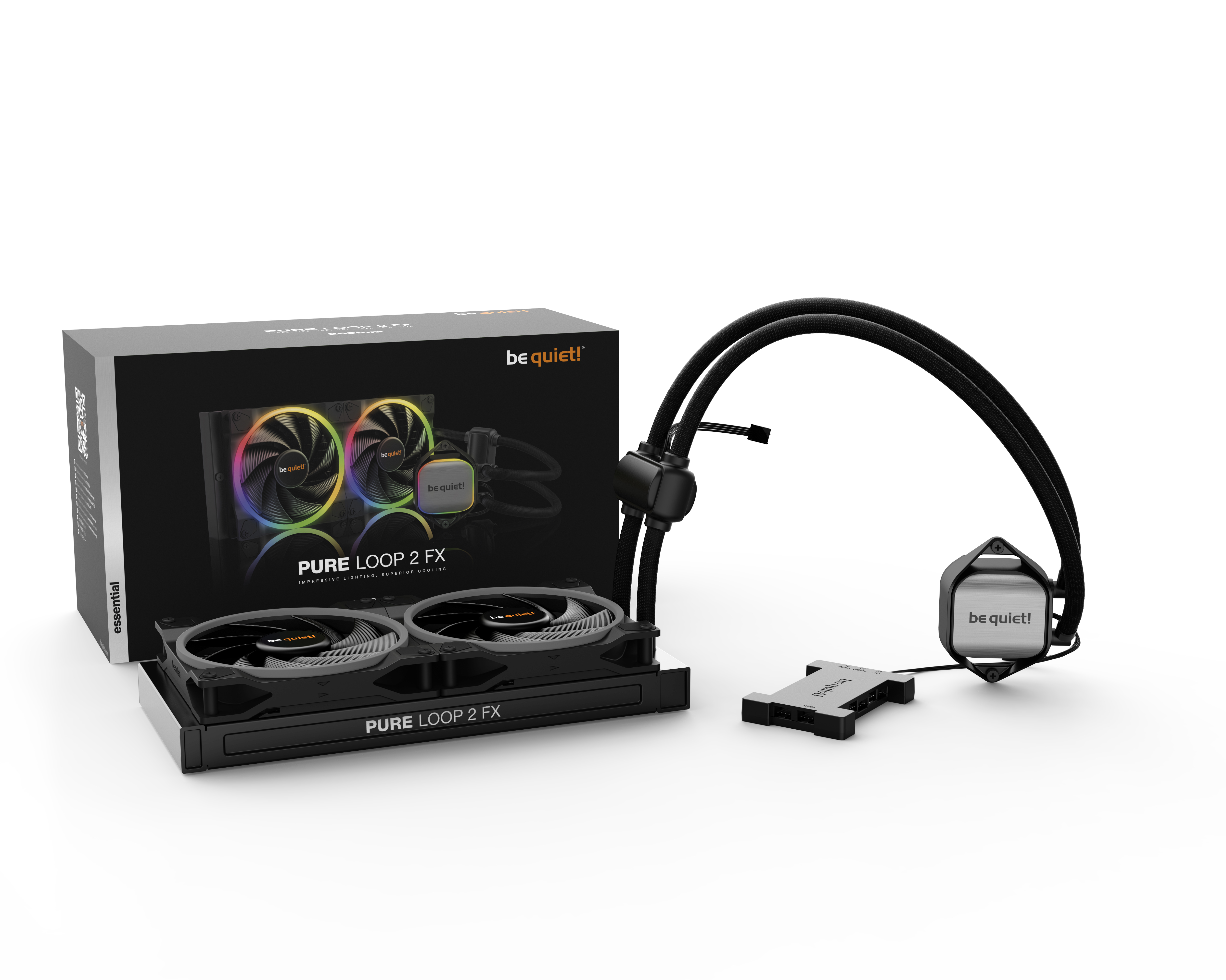 Enfriamiento Líquido be quiet! Pure Loop 2FX - 2 Ventiladores - 2200 RPM - BW014