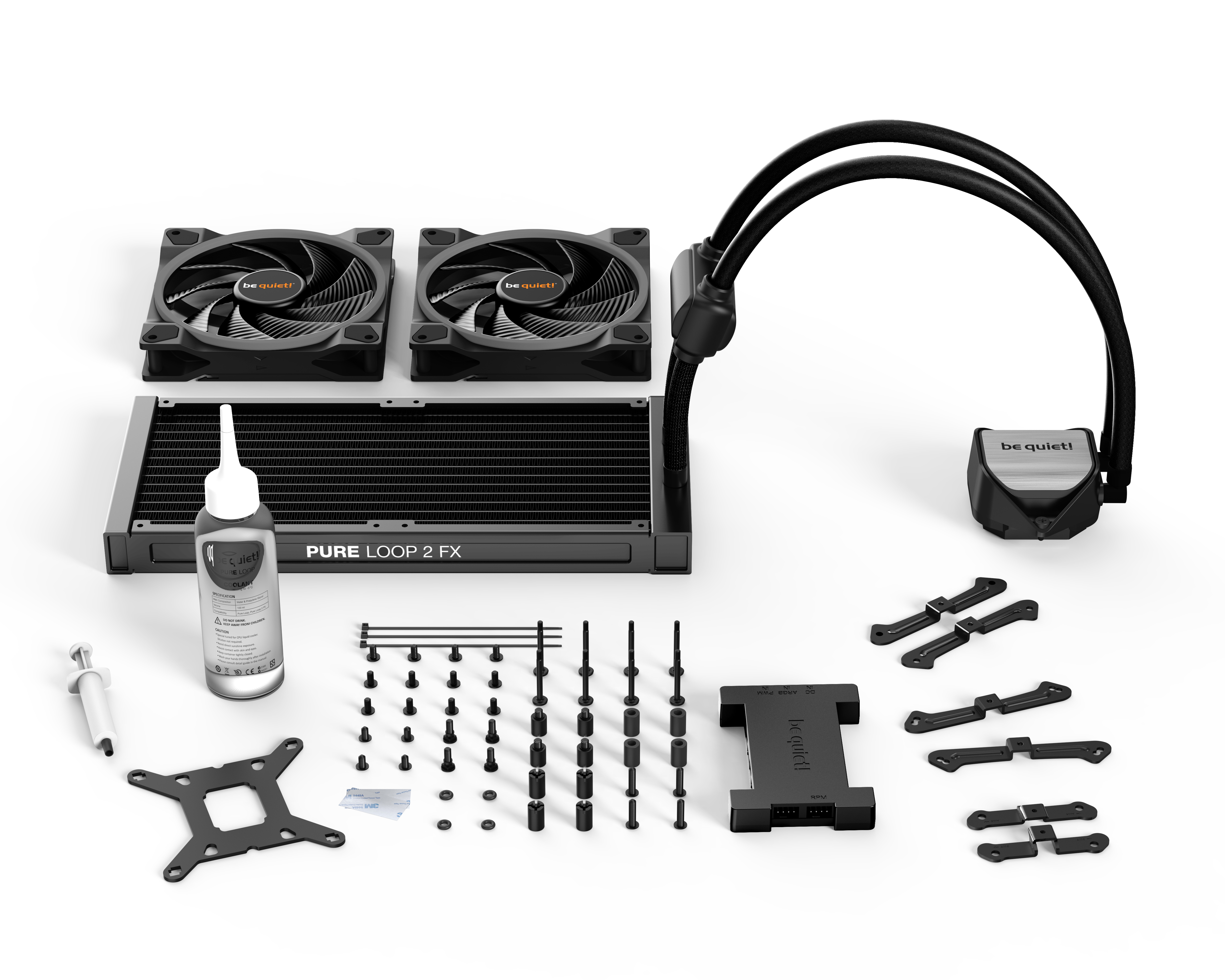 Enfriamiento Líquido be quiet! Pure Loop 2FX - 2 Ventiladores - 2200 RPM - BW014