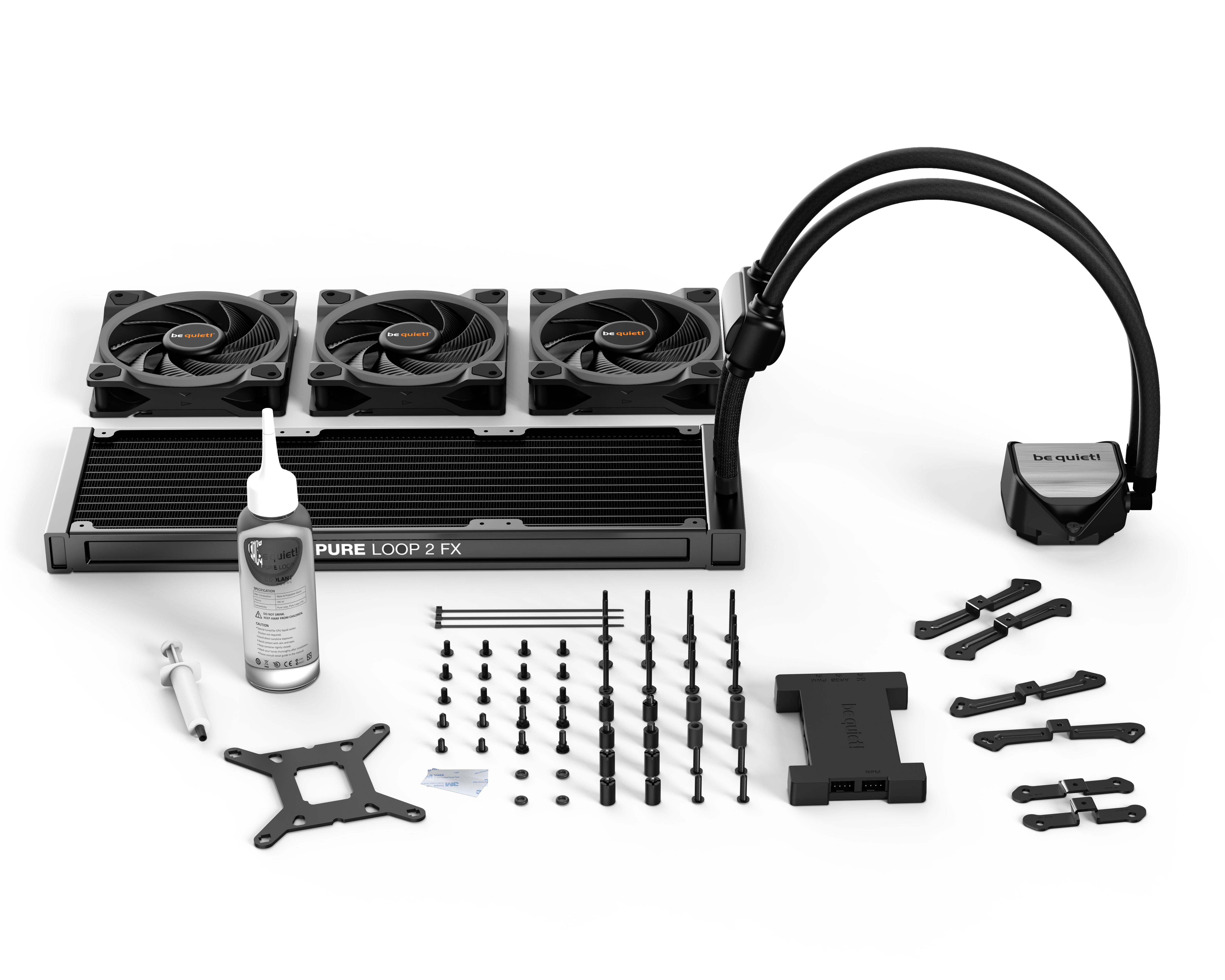 Enfriamiento Líquido be quiet! PURE LOOP 2 FX - 3 Ventiladores - 2500 RPM - ARGB - BW015