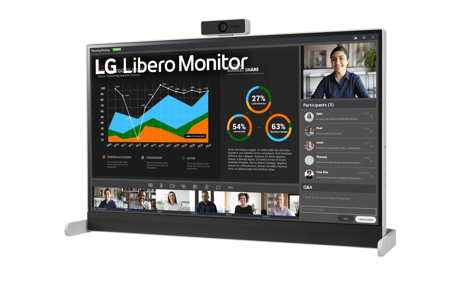 LG 27BQ70QC S écran plat de PC 68,6 cm (27 ) 2560 x 1440 pixels 2K Ultra HD LED Blanc Neuf — photo 8